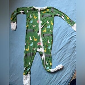 Little Sleepies Green Farm Animals Zippy